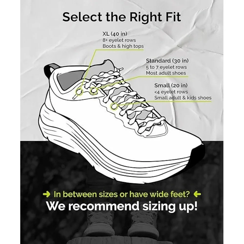 CATERPY NO TIE SHOELACES
